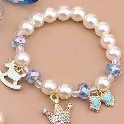 Frozens Elsa Anna necklace Bracelet Earring Ring Set Children Girls Gift BEST GIFT