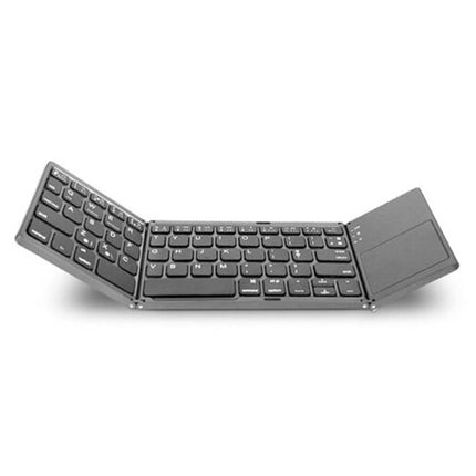 Bluetooth Wireless Keyboard Threefold Touchpad for iPad iPhone Android Windows