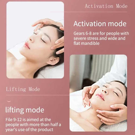 V-Face Shape Massager Skin Neck Lift Slim Double-Chin Removal LED Photon Therapy