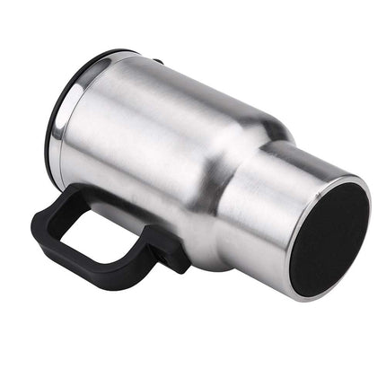 12V Car Electric Kettle Heating Cup Coffee Tea Mug Pot Stainless Steel Bottle