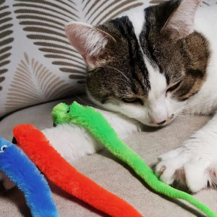 11PCS Replacement Cat Feather Toy Set Teaser Wand Toy for Kitten Cat Having Fun