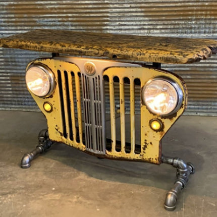 Retro Steampunk Industrial Table Model Industrial Table Model Home Decor