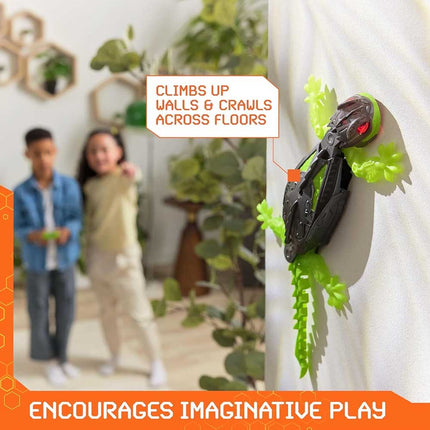 Wall Crawler Gecko Remote Control Robot, Rechargeable