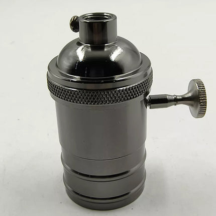 E27 Vintage Retro Edison Screw Bulb Socket Lamp Holder Light Base With Switch
