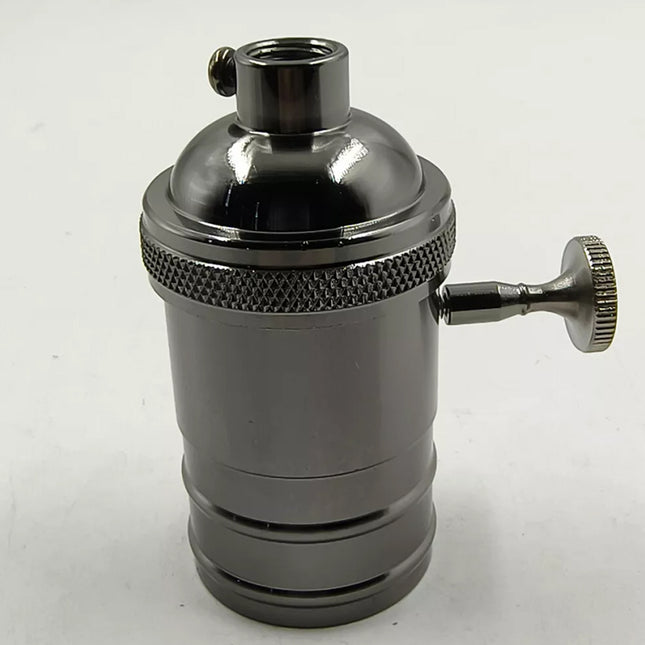 E27 Vintage Retro Edison Screw Bulb Socket Lamp Holder Light Base With Switch