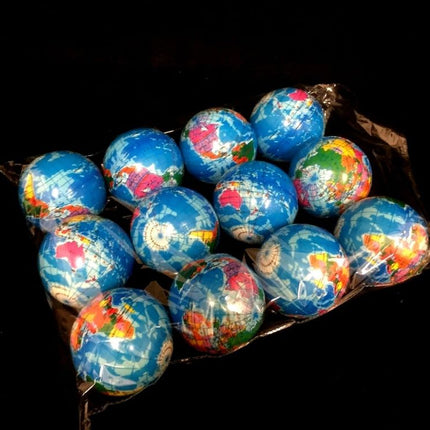 12 Pack Soft Foam Stress Relief Balls, Squeeze Sensory Fidget Balls 6.3cm