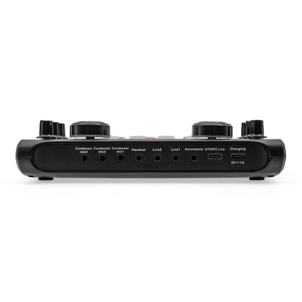 Audio Mixer with Voice Effects for PC Streaming Gaming Live DJ Sound Card USB