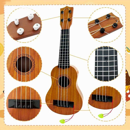 35/38cm Kids Guitar Toy Beginner Musical Instrument for Learning & Play