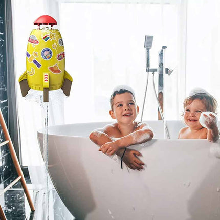 Water Pressure Lift Sprinkler Outdoor for Kids Air Rocket Toys Rocket Launcher