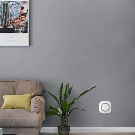 2×Home Fire Alarm Smoke Detector Gas Sensor Smoke Alarm Fireangel Battery-worked