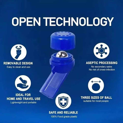 Lung Exerciser & Mucus Remover Naturally Clear Mucus with The Breathing Aid NEW