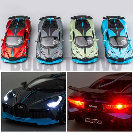 1:32 Alloy Sports Car Diecast Model, Stylish Racing Toy Car