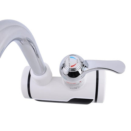 360° Rotating Electric Instant Hot Water Faucet Tap, LED Display Kitchen Water Heater