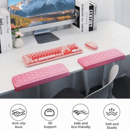 1 Pack Ergonomic Elbow Support Cushion, Soft Keyboard Wrist Rest Pad for Desk