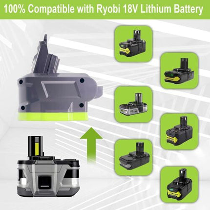 Ryobi18v Battery Convert Adaptor For Dyson V6 V7 V8 Vacuum Absolute Adapter