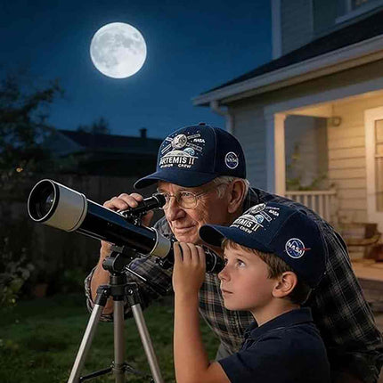 Artemis II Lunar Mission Commemorative Hat, 2026 Back to the Moon Space Cap