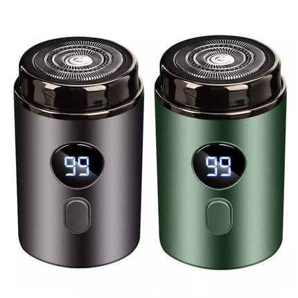 Mini-Shave Electric Razor For Men USB Rechargeable Portable With Digital Display