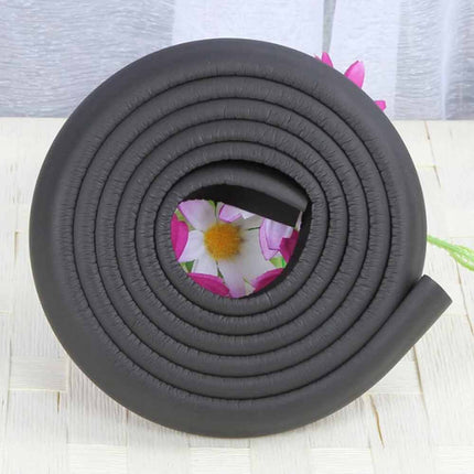 Table Edge Corner Protector Guard Foam Bumper Strip 2M Black Desk Safety Protection