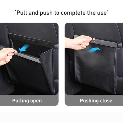 Baseus Car Trash Bag Backseat Dustbin Rubbish Waste Basket Organizer