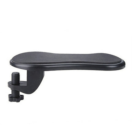 180° Rotating Leather Mouse Wrist Rest Pad, Anti-Fatigue Desk Arm Support