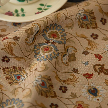 Retro Jacquard Table Runner with Tassels – Elegant Long Strip Home Decor Table Cover