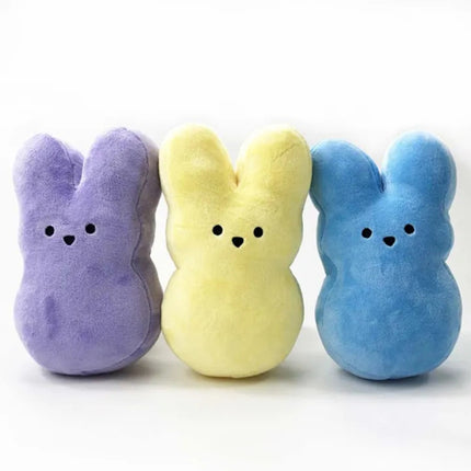 6PCS SET Peeps Rabbit Easter Dolls Give Girlfriend Cute Toys