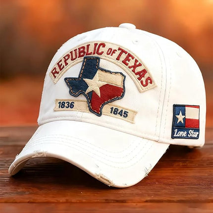 Lone Star Legacy Outdoor Sun Protection Embroidered Baseball Cap