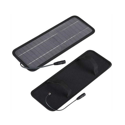 5W 12V Portable Solar Panel Trickle Charger Car Battery Maintainer for Boat RV