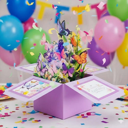 3D Pop Up Birthday Card | Thoughtful Greeting Card for Mum, Wife, Daughter & Niece