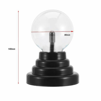 Magic Plasma Ball Touch USB Lamp Electric Globe Night Light Glass Lighting 14cm