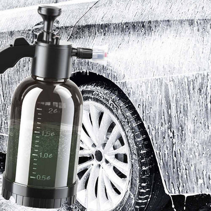 2L Car Wash Foam Sprayer Hand Held Pump Wash Spray Bottle Snow Foam Detailing