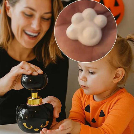Refillable Cat Paw Soap Dispenser: Cute Halloween-Themed Magic Hand Wash Dispenser