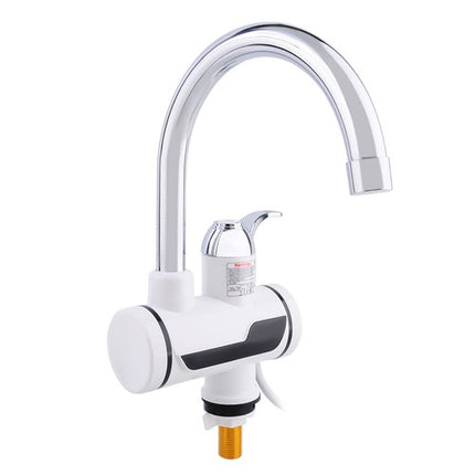360° Rotating Electric Instant Hot Water Faucet Tap, LED Display Kitchen Water Heater
