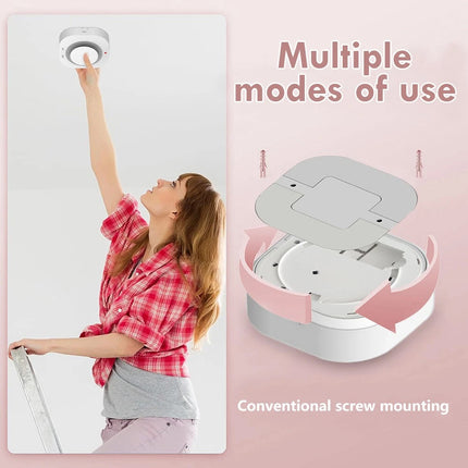 2×Home Fire Alarm Smoke Detector Gas Sensor Smoke Alarm Fireangel Battery-worked