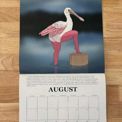 2026 Bird Calendar Extremely Accurate Date & Stunning Avian Illustrations