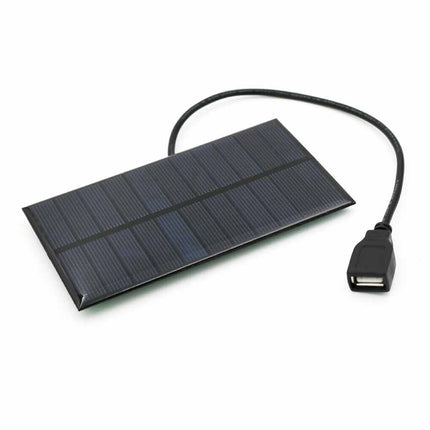 USB Solar Panel Power Bank for Outdoor Camping Hiking Phone Camera Charger