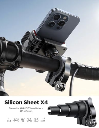 JOYROOM Bike Handlebar Phone Mount Holder for iPhone Samsung 4.7-7"