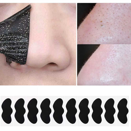50PCS Nose Pore Strips Blackhead Removal Unclog Pores Deep Cleansing Head