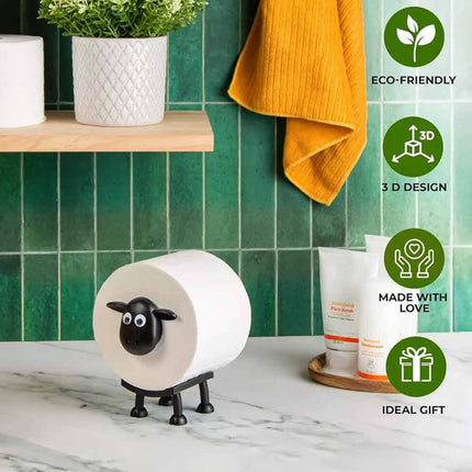 2x Sheep Toilet Roll Holder
