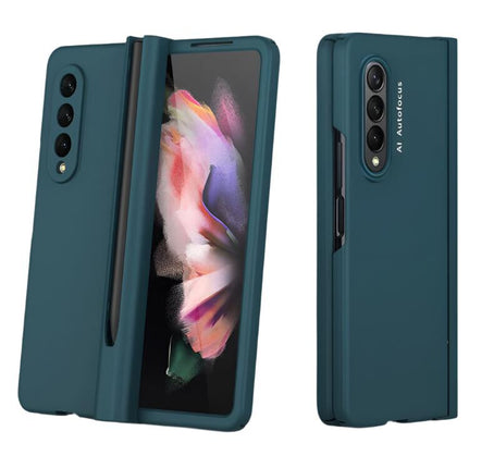 Full Cover Shockproof Hybrid Case With Pen Holder For Galaxy Z Fold 4 / Fold 3