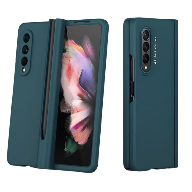 Full Cover Shockproof Hybrid Case With Pen Holder For Galaxy Z Fold 4 / Fold 3