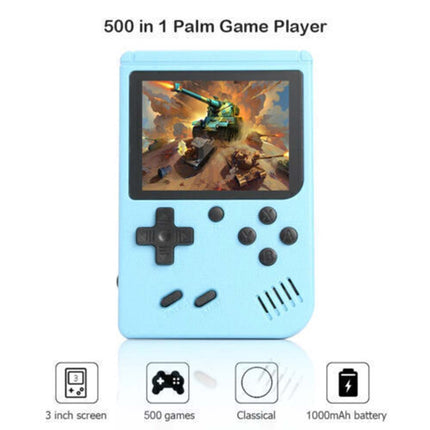 Handheld Game Console Retro Video Game boy Game Toy Built-in 500 Games Kids Gift