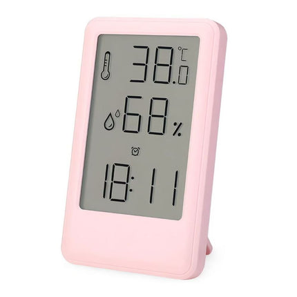 Multifunctional Digital Alarm Clock with Indoor Thermometer and Hygrometer