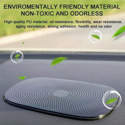 Anti Slip Dashboard Mat Dash Pad Phone GPS Keys Coin Holder Sticky Rubber Car