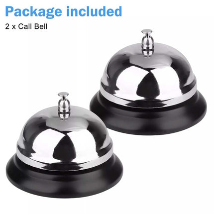 2Pcs Service Call Bell for Desk Counter