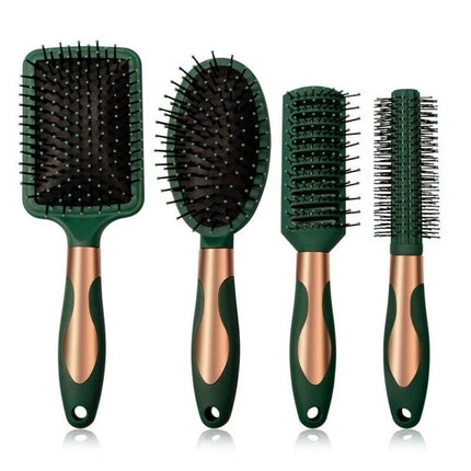 4x Hair Brush Set for Women Professional Salon Hairbrush Comb Hairbrush Massage