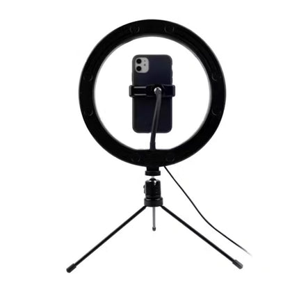 Cygnett V-Glamour 10" Ring Light Desktop Tripod with Bluetooth Remote