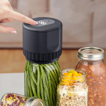 Electric Mason Jar Vacuum Sealer Kit Full Automatic Jar Sealer Mason Jar Lids