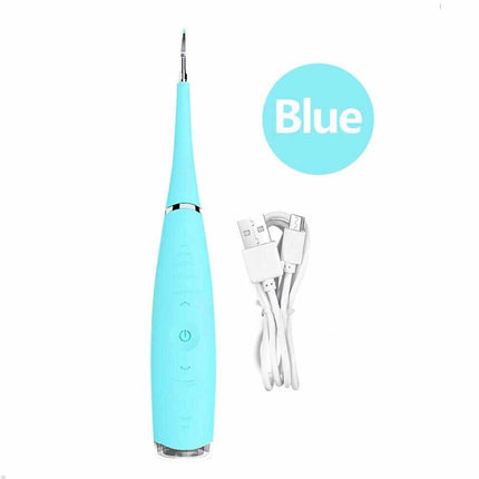 Electric Dental Scaler Tooth Stains Tool Tartar Calculus Plaque Remover Cleaner