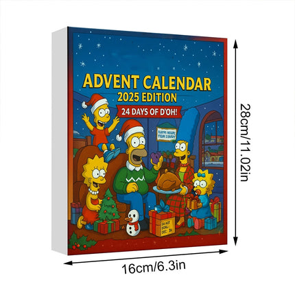 2025 Advent Calendar – Ideal Christmas Gift, 24 Days of Joyful Christmas Countdown Celebration to Welcome Christmas